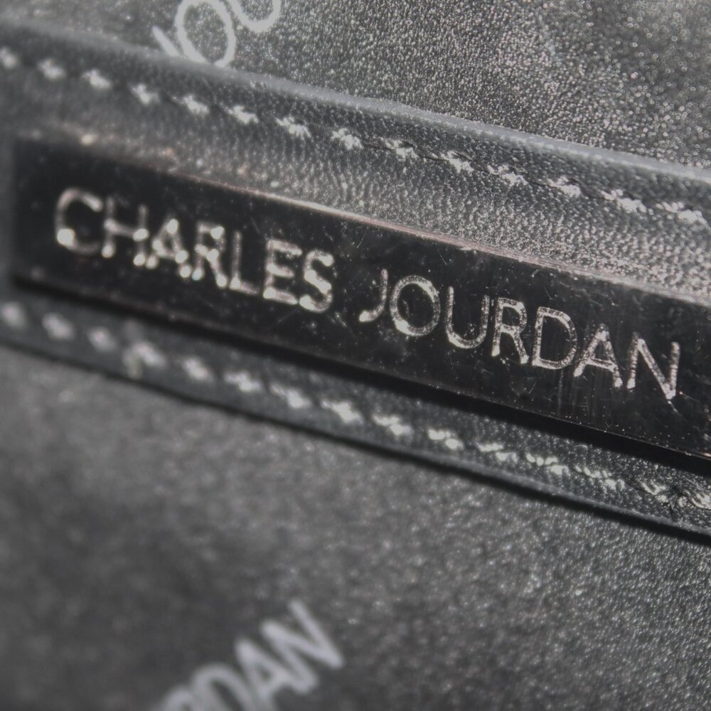 $398 Charles Jourdan Croc Leather 2 Way Satchel Shoulder Bag Purse Like new - Picture 8 of 11